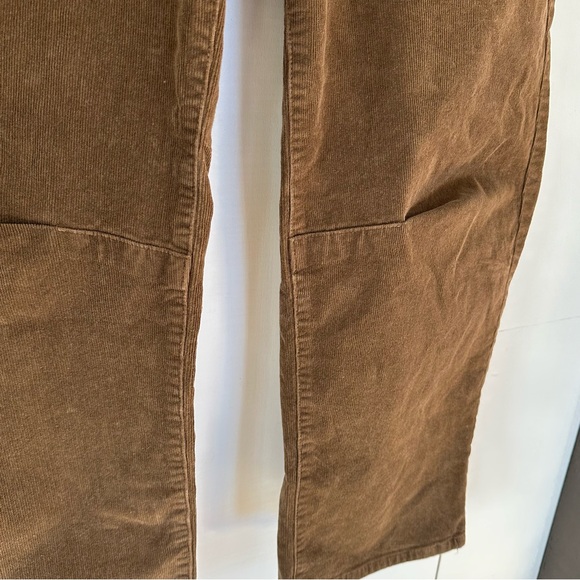 Nili Lotan Shon Corduroy Pant Sz 10 Brown Barrel Horseshoe - Picture 9 of 13